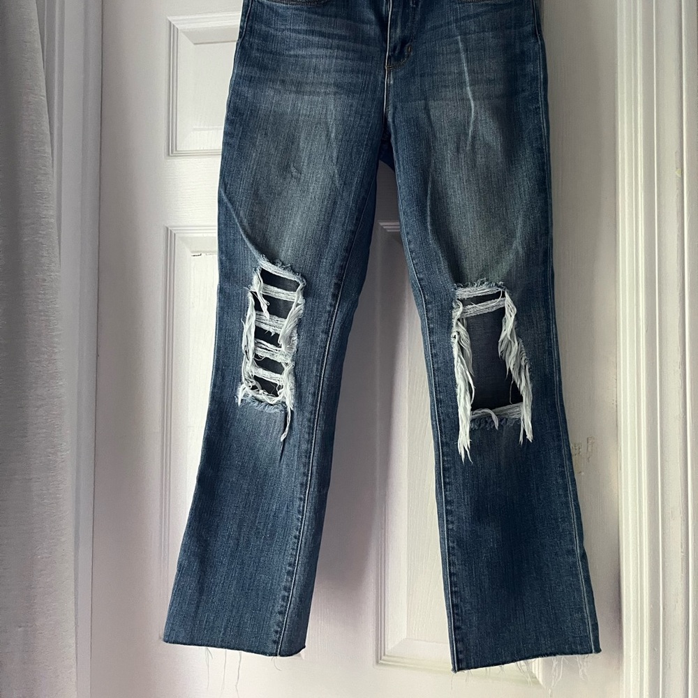 L'AGENCE Ripped Jeans